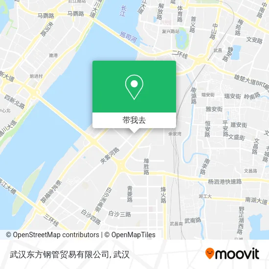 武汉东方钢管贸易有限公司地图