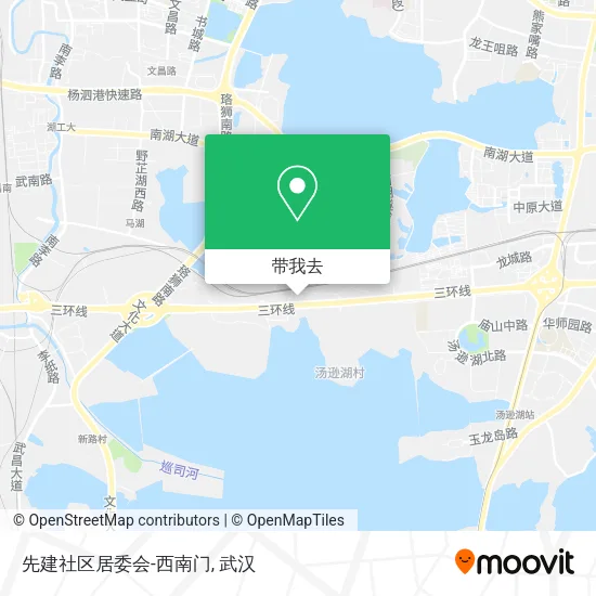 先建社区居委会-西南门地图