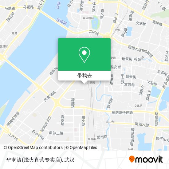 华润漆(烽火直营专卖店)地图