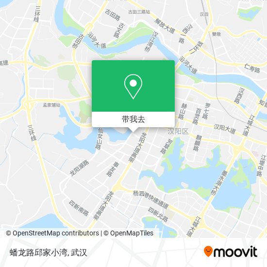 蟠龙路邱家小湾地图