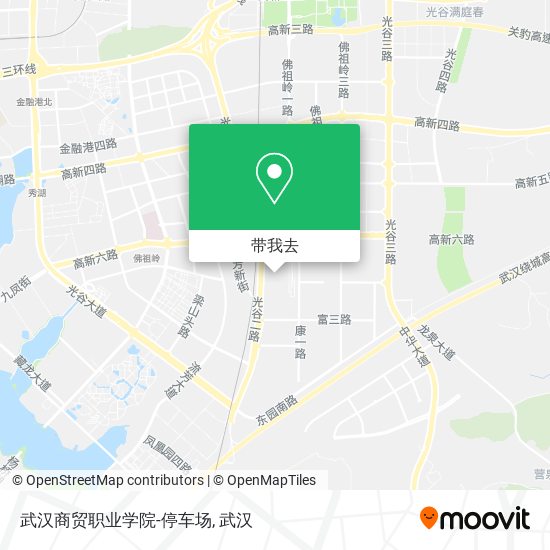 武汉商贸职业学院-停车场地图