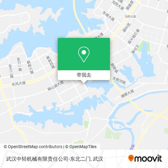 武汉中轻机械有限责任公司-东北二门地图