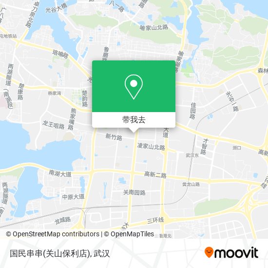 国民串串(关山保利店)地图