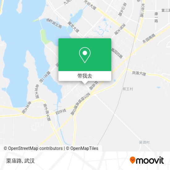 栗庙路地图