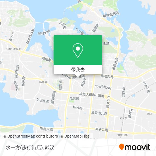 水一方(步行街店)地图