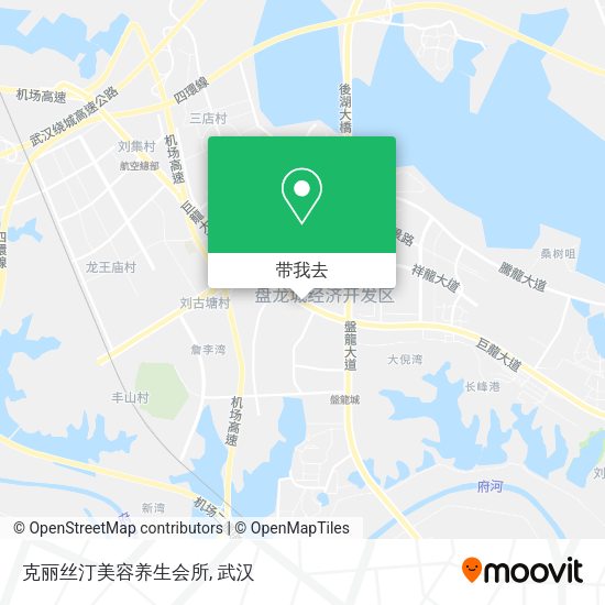 克丽丝汀美容养生会所地图