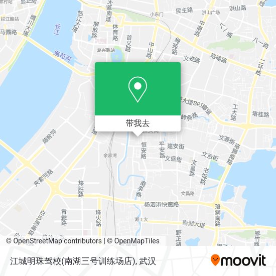 江城明珠驾校(南湖三号训练场店)地图