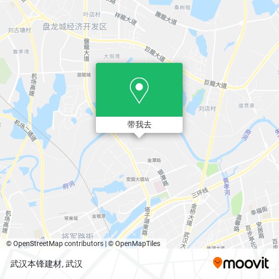 武汉本锋建材地图