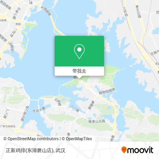 正新鸡排(东湖磨山店)地图