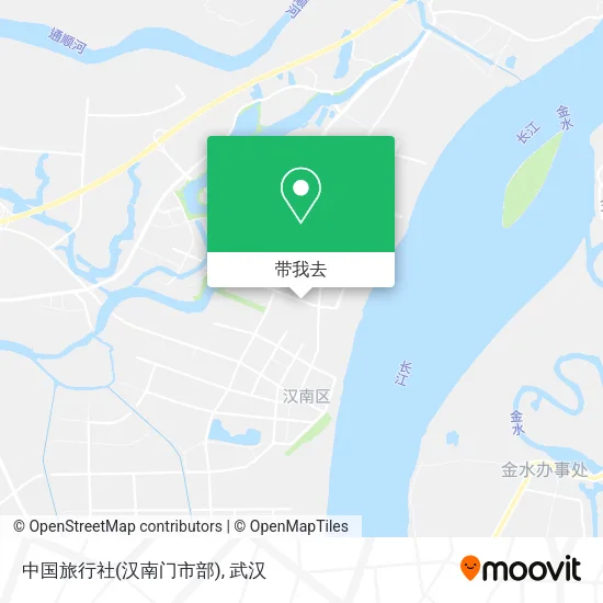 中国旅行社(汉南门市部)地图