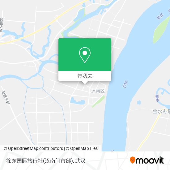 徐东国际旅行社(汉南门市部)地图