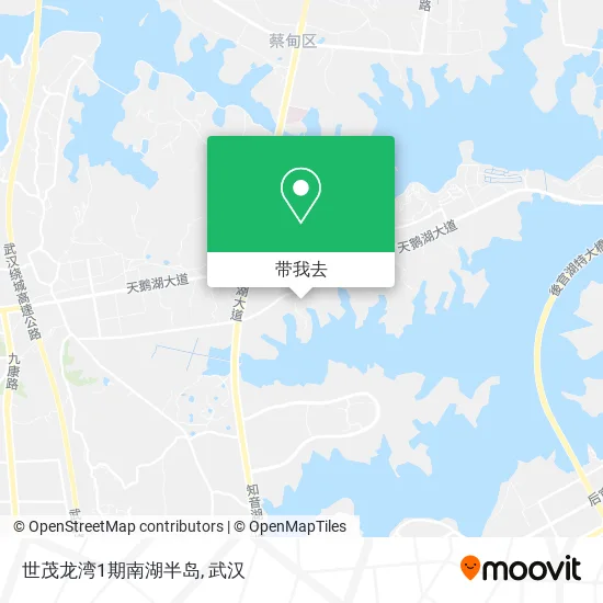 世茂龙湾1期南湖半岛地图