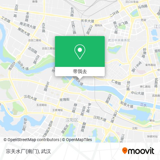 宗关水厂(南门)地图