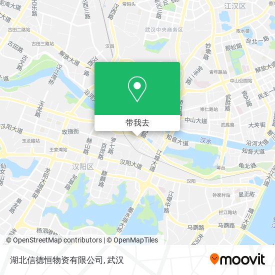 湖北信德恒物资有限公司地图