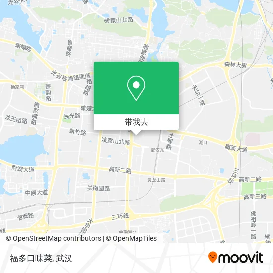 福多口味菜地图