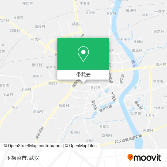 玉梅菜市地图