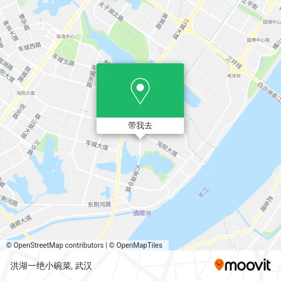 洪湖一绝小碗菜地图
