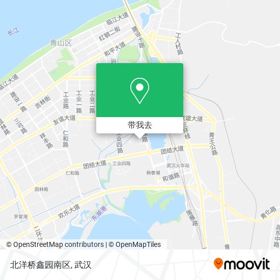 北洋桥鑫园南区地图