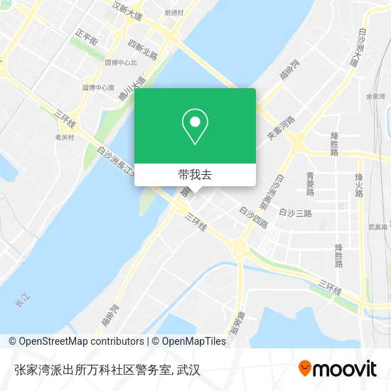 张家湾派出所万科社区警务室地图