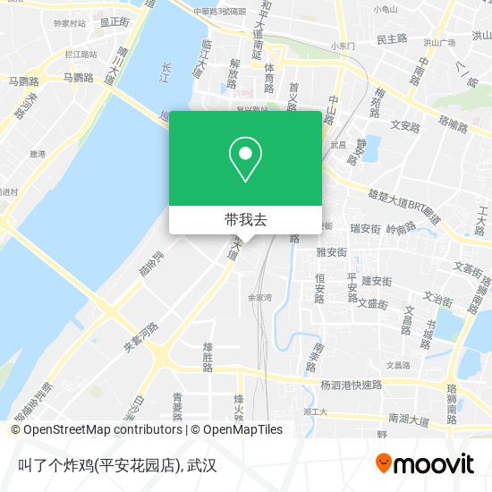叫了个炸鸡(平安花园店)地图