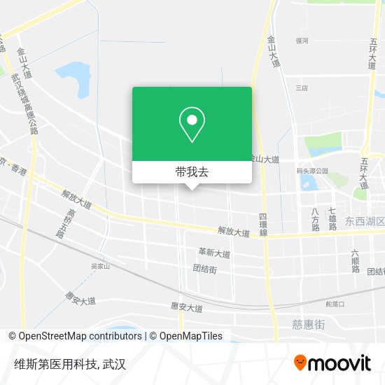 维斯第医用科技地图