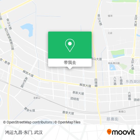 鸿运九昌-东门地图