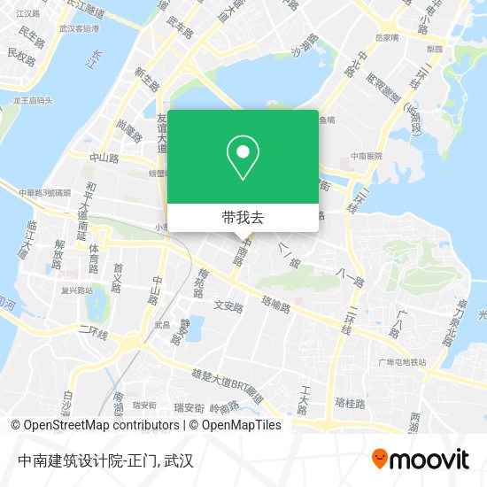 中南建筑设计院-正门地图