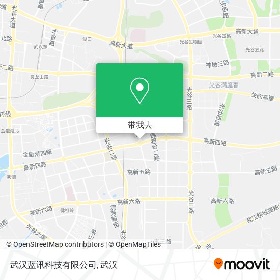 武汉蓝讯科技有限公司地图