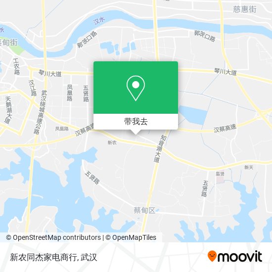 新农同杰家电商行地图