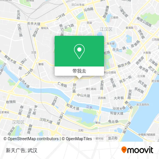 新天广告地图