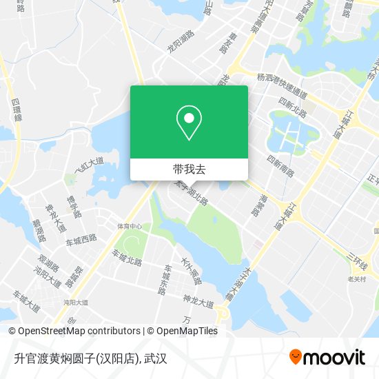 升官渡黄焖圆子(汉阳店)地图
