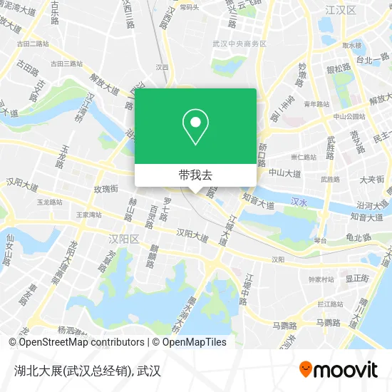 湖北大展(武汉总经销)地图