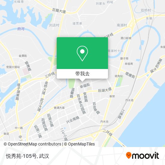 悦秀苑-105号地图