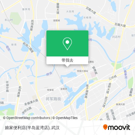 娘家便利店(半岛蓝湾店)地图