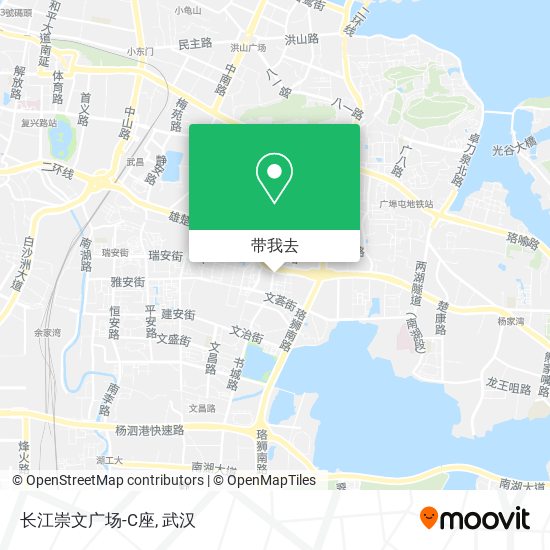 长江崇文广场-C座地图