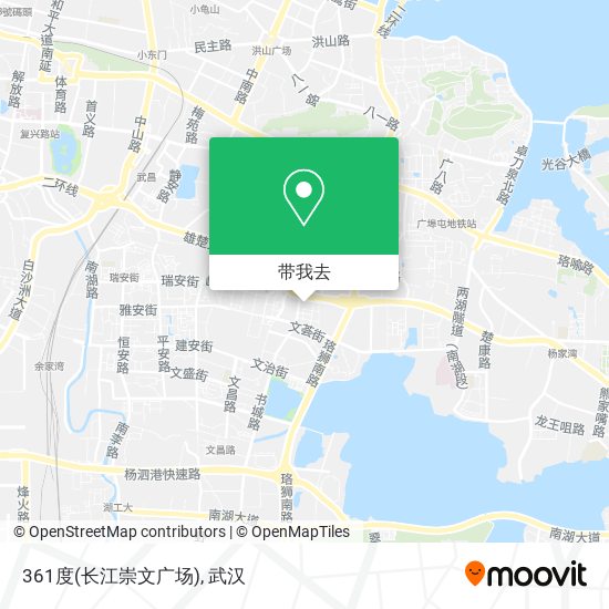 361度(长江崇文广场)地图