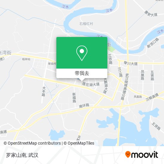 罗家山南地图