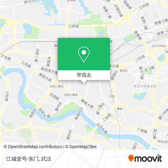 江城壹号-东门地图