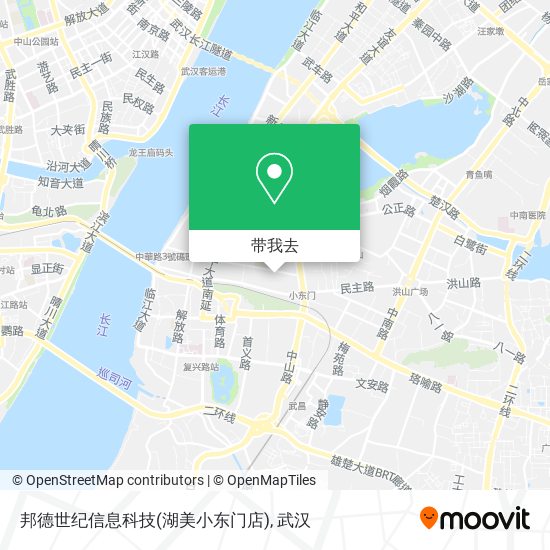 邦德世纪信息科技(湖美小东门店)地图