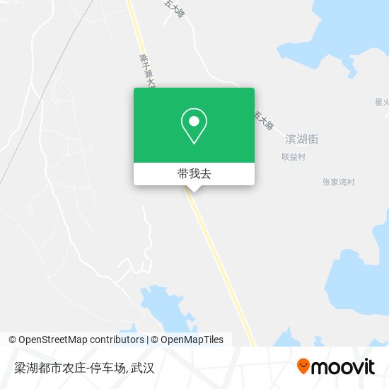 梁湖都市农庄-停车场地图