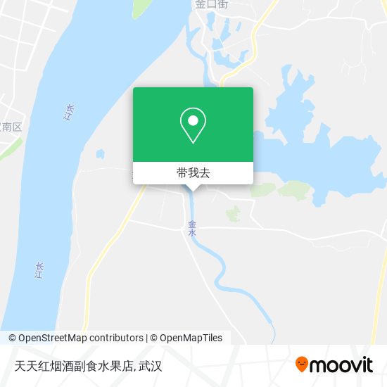天天红烟酒副食水果店地图