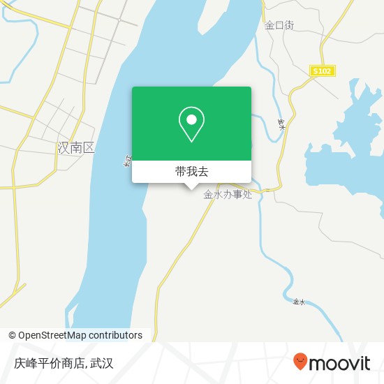 庆峰平价商店地图