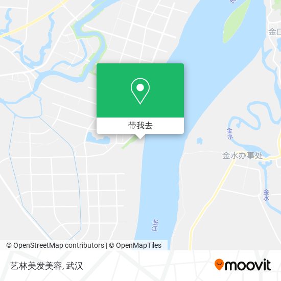 艺林美发美容地图