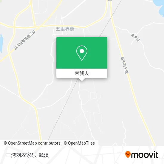 三湾刘农家乐地图