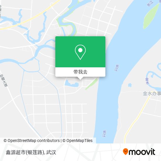 鑫源超市(银莲路)地图