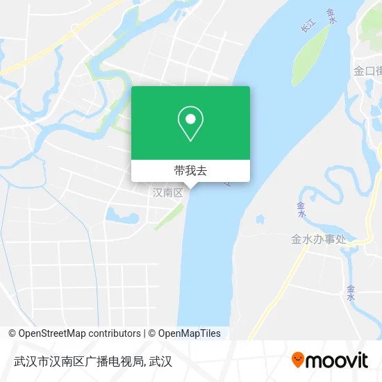 武汉市汉南区广播电视局地图