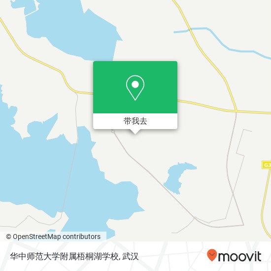华中师范大学附属梧桐湖学校地图