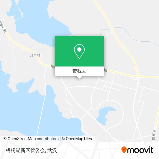 梧桐湖新区管委会地图
