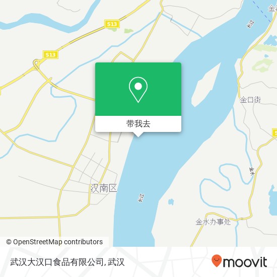 武汉大汉口食品有限公司地图