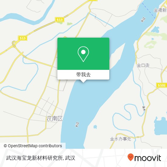 武汉海宝龙新材料研究所地图